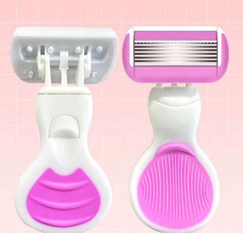 Máy cạo râu nách dành cho nữ-Safe No Scratch Flip Design-Có thể sử dụng toàn thân (Bao gồm cả khu vực Bikini)