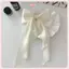 JRP Nơ Ruy Băng Kẹp Tóc Mũ Đơn Giản Thanh Lịch Satin Mùa Xuân Kẹp Tóc Cố Định Kẹp Tóc Retro Đảng Mũ Đội Đầu Phụ Kiện Tóc Đỏ JRP