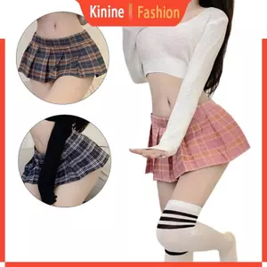 KIN Nhật Bản Nữ Sinh Tartan Váy Mini Nhập Vai Cho Đảng Và Phong Cách Trường