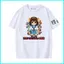 SY3 The Melancholy of Haruhi Suzumiya 220g Áo thun cotton dày tay ngắn áo thun YS3
