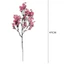 VVDZA Nhân Tạo Hoa Hơi Thở Cho Bé, Nhánh Gypsophila Giả Lụa Hồng, Phong Cách Sakura Trang Trí Nhân Tạo Cây Giả Hoa Sắp Xếp