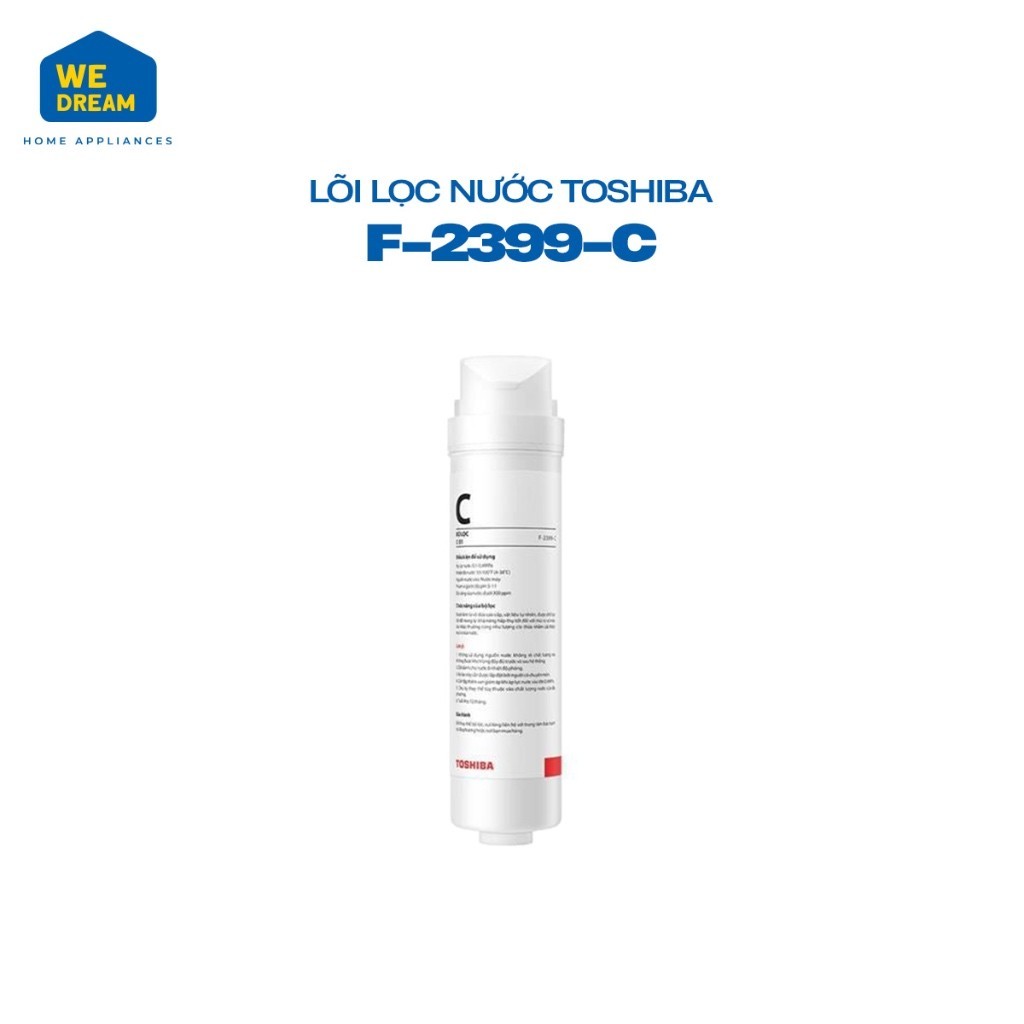 Lõi Lọc Nước Toshiba Số 3 F-2399-C - Hàng Chính Hãng
