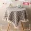 XYLBY14 Vải Lanh Cotton Khăn Trải Bàn Vuông Cao Cấp Ký Túc Xá Chống Bụi Che Khăn Ánh Sáng Sang Trọng Bàn Cà Phê Nhỏ Tươi Người Ảnh Hưởng