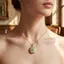 WEETW Ảnh Mềm Mặt Dây Chuyền Vòng Cổ, Ngôi Sao Mở Men Vòng Cổ, Thép Titan Ngọt Ngào Quyến Rũ Kim Cương Giả Vàng Xương Đòn Dây Chuyền Nữ