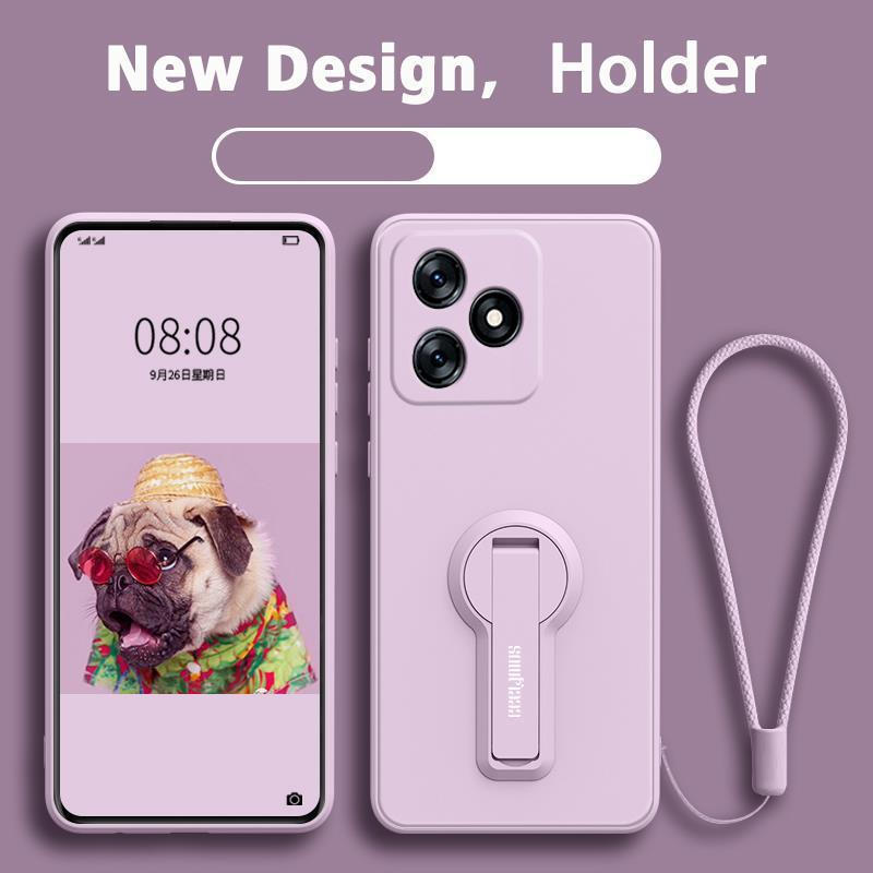 Ốp Lưng Danh Dự 600 400 200 LITE 200 400 500 SMART 400 PRO X8D X6D 4g X7D X9D 5g Vỏ Điện Thoại Vỏ Mềm Silicon Lỏng Chống Sốc Thiết Kế Mới 360° Có giá đỡ YTXZZJ01