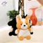 HFTOY Mini Nhồi Bông Chó Sang Trọng Móc Khóa Chó Con Động Vật Túi Quyến Rũ Ví Bé Gái Trẻ Em Mặt Dây Chuyền Sinh Nhật Quà Tặng ~