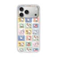 Ốp điện thoại cứng hình mèo con kẻ sọc từ tính cho iPhone 17 Pro Max 16 Pro 15 14 Vỏ bảo vệ mờ mờ mờ mờ