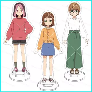 HT2 Tetsuryou! Gặp gỡ với Tetsudou Musume Tấm Đứng Acrylic Ký Hiệu Anime Trang Trí Trang Trí TH2