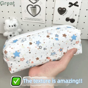 Túi đựng bút GREAT, Túi văn phòng phẩm bầu trời đầy sao đa chức năng, Túi lưu trữ dung lượng lớn chất lượng cao Quà tặng