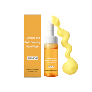 Sữa rửa mặt tạo bọt nghệ & Kojic 100ml, Sữa rửa mặt làm sáng sâu, Loại bỏ vết thâm & dầu, Sữa rửa mặt tạo bọt nhẹ nhàng cho mọi loại da