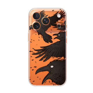 Quạ/Uchiha Itachi ỐP đIệN ThoạI Cho IPhone 17 16PRO 15Plus 14 13 12 11 Promax XR XSMAX ốP Silicon TPU MềM Trong SuốT