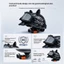 QMP Retro Chức Năng Đi Xe Đạp Mũ Bảo Hiểm Mùa Hè Thoáng Khí Đi Lại Chống Nắng Có Thể Điều Chỉnh Xe Máy Điện