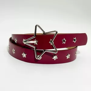 Đai Punk Phong Cách Willow Nail Star Porous Thời Trang Trang Trang Trí Tất Cả Trận Đấu Quần Jean Đơn Giản Retro 6.7