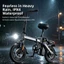 Đèn pha xe đạp LED cho xe đạp gấp Xe tay ga E-Bike 36V 48V 52x61x70mm Kích thước