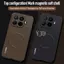 YJD Ốp Lưng Cho Xiaomi 17T Pro Mark Họa Tiết Da Mạnh Từ Tính Hút Vỏ Mềm Chống Rơi Vỏ Điện Thoại