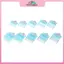MYPANDA 2 / 8 / 10 Chiếc Kẹp Tóc Giới Hạn Hướng Dẫn Kèm Kích Thước Cắt Tóc Thay Thế 1.5 / 3 / 4.5 / 6 / 10 / 13 / 16 / 19 / 22 / 25mm.