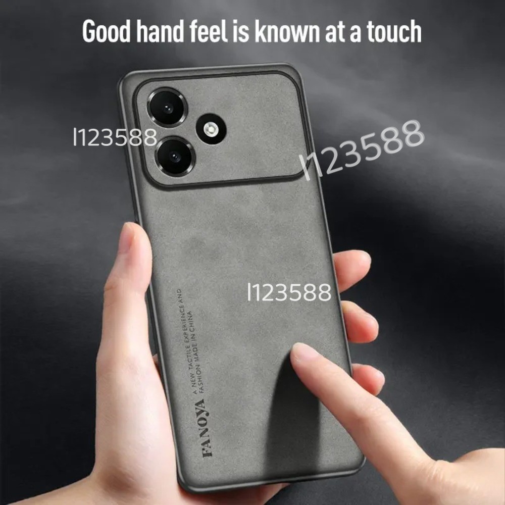 Vỏ Da Cừu Sang Trọng Cho Oppo A6C 4G 2026 OppoA6C Thời Trang Đơn Giản Silicon Matte Họa Tiết Da Cừu Vỏ Điện Thoại Chống Sốc Ốp Lưng Mềm
