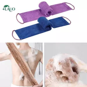Springevenstar 1 Miếng Bọt Biển Lưới Châu Phi, Lưới Tẩy Tế Bào Chết Toàn Thân Châu Phi 31,5inch Lưới Rửa Springevenstar