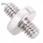 apill 1/4 Nam sang Bộ chuyển đổi vít có ren Kim loại Đầu nối đầu bi chân máy ảnh với mạ bạc cho phụ kiện video chân đèn DSLR Monopod