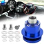 Bộ chuyển đổi phát hành nhanh vô lăng bằng nhôm Phù hợp với giá đỡ 3 lỗ Xoay 360 độ