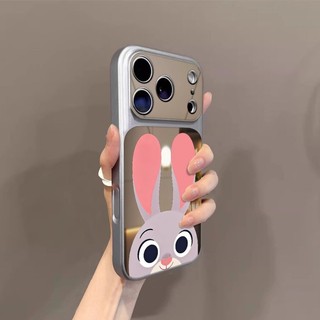 Ốp Điện Thoại Zootopia Nick Judy Cho Tecno Camon 50 40 Pro Premier Acrylic Gương Trang Điểm Chống Sốc