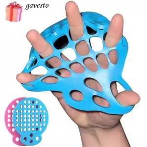 Máy tập cầm tay GAVESTO, Máy tập ngón tay chống trượt đàn hồi, Dụng cụ phục hồi chấn thương tay trị liệu bằng silicon cho viêm khớp & đường hầm cổ tay