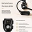 360 3 trong 1° Mic từ tính có thể tháo rời có thể điều chỉnh AI Giảm tiếng ồn thông minh Chất lượng âm thanh HiFi IP3X Cấp độ Tai nghe Bluetooth dành cho doanh nghiệp chống nước