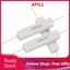 Apill Hakeeta 10 Chiếc Bộ Chia Loa Xi Măng Điện Trở Gốm Bộ 10W Cho Bộ Đổi Nguồn Thiết Bị Âm Thanh Crossover Dụng Cụ Mét.(1 Ohm)