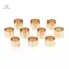 10 Chiếc DIY Snooker Bida Đồng Thau Đồng Hồ Bơi Cue Ferrule Phụ Kiện Sửa Chữa 9mm10mm11mm12mm13mm Phụ Kiện Đồng Thau mới