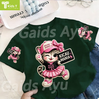 COD✅ (Hồ Chí Minh)Kids T Mall Áo phông tay ngắn In hình hoạt hình Áo Kiểu rộng và ấn tượng Trẻ em thời trang #VN188
