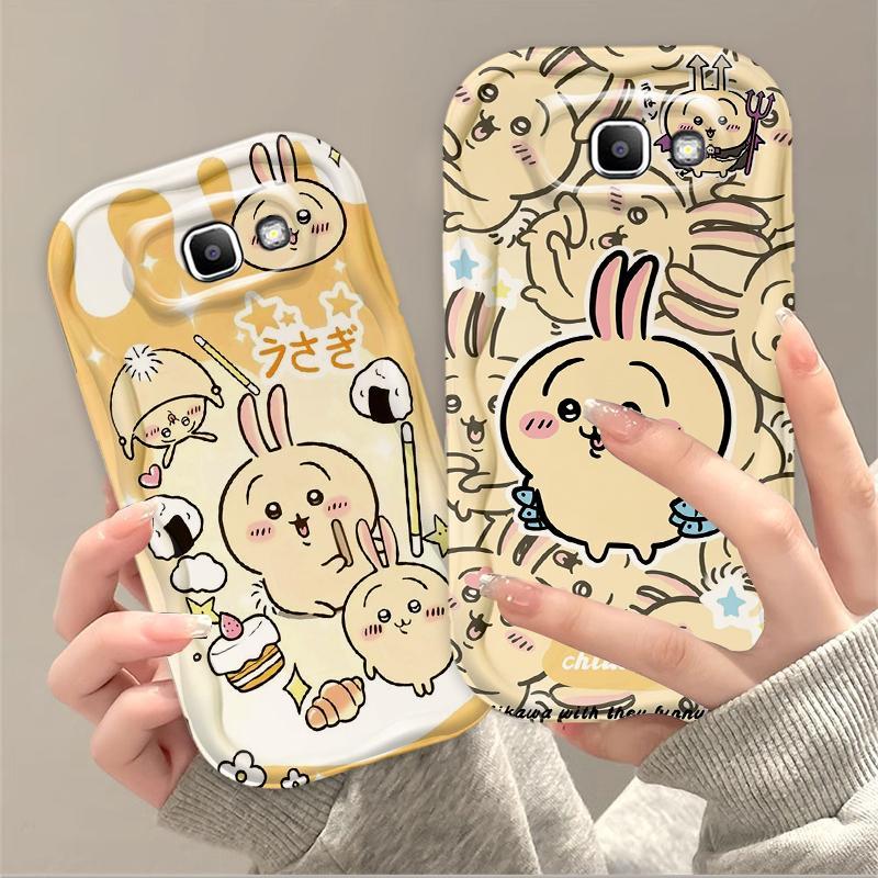 Thích hợp cho Samsung J7 Prime ON7 2016 Bảo vệ 3D TPU mềm Phim hoạt hình Chii Kawa Usagi Vỏ điện thoại chống sốc
