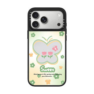 Ốp Điện Thoại Cứng Gương Hoa Bướm Từ Tính Cho iPhone 17 Pro Max 17 Air 16 Plus 15 14 13 12 11 Vỏ Chống Sốc