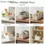 {AKIN} Thùng đựng đồ bằng nhựa thân thiện với người dùng có bánh xe mở cho bát đĩa nhà bếp {a}