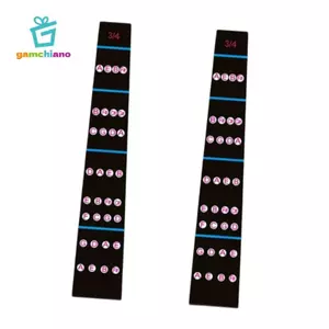 Bộ 2 Miếng Dán Ngón Tay Violin, Bút Đánh Dấu, Nhãn Ghi Chú, Chất Liệu PVC, Thích Hợp Cho Trẻ Em, Người Lớn Và Người Mới Bắt Đầu.