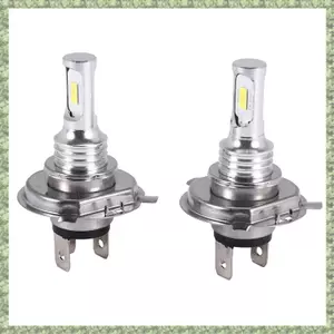 Bộ bóng đèn pha LED H4 9003 HB2 Chùm sáng thấp cao 35W 4000LM 6000K Trắng