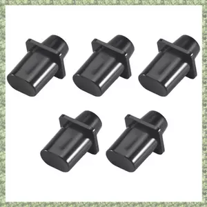 Đầu Nắp Công Tắc Cho Top-Hat Switch Đầu Màu Đen Cho Đàn Guitar Phần Gói 5