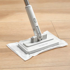 Cây lau nhà tường và trần chuyên nghiệp Cây lau nhà mỏng cấu hình tiếp cận sâu dưới nội thất Loại bỏ mỡ nhà bếp trên gạch