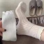 Mới Dễ Thương Ruffle Lưới Giữa Bắp Chân Tất Dành Cho Nữ Thoáng Khí Rỗng Ra Frilly Ren Tất