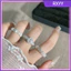 Ren Series Ren Rỗng Mở Nhẫn Nữ Thời Trang Pháp