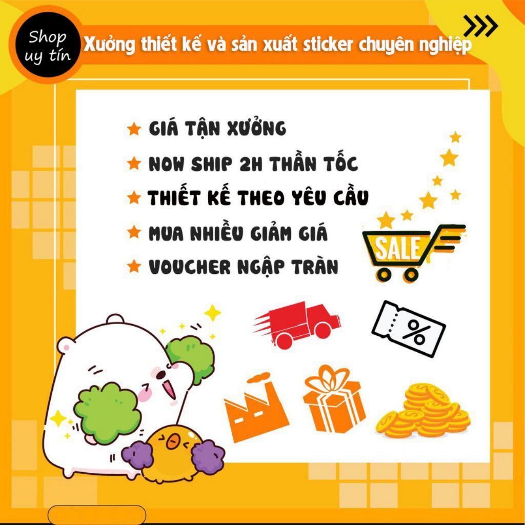 Decal TRÀ TẮC_trang trí quán nước, dán tường, tủ kiếng chống nước, đã cắt bế sẵn - chỉ cần lột ra và dán