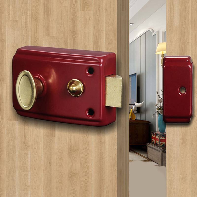 E-WOITD Chống Trộm Nhà Mạnh Mẽ Đa Năng Cửa Hạng Nặng Lo Lo Lo Trong Nhà Mortise Lo E-WOITD