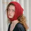 PNPIA- Retro Rỗng Dệt Kim Khăn Trùm Đầu Ren Tam Giác Turban Dây Thời Trang Phụ Kiện