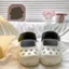 Siêu Nóng Bước Vào Shit Feel Star Hole Giày Nữ Mùa Hè Ngoài Trời Mặc 2026 Phong Cách Mới Giày Sandal Đi Biển Đế Dày Giày Sandal