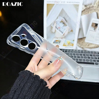 Ốp Điện Thoại Tương Thích Cho Samsung Galaxy A57 A56 A73 S26 S25 S24 S23 S22 S21 Ultra Plus FE 5G Chống Trơn Trượt Trong Suốt Màu Kẹo Mờ Mềm Siêu Mỏng SZG25