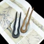 WHX-Purple Gỗ Đàn Hương Kẹp Tóc Gỗ Đàn Hương Xanh Kẹp Tóc Bằng Gỗ Handmade Kẹp Tóc diy Kẹp Tóc Cuộn Bóng Tóc Phụ Kiện Tóc Bằng Gỗ Cổ Cao Cấp Đơn Giản Hiện Đại Quà Tặng Cho Bạn Gái