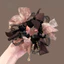 MAUROPOLI Phong Cách Mới MAUROPOLI Gạc Nơ Scrunchy Dây Buộc Tóc Ánh Sáng Sang Trọng Nhẹ Nhàng Tính Khí Phù Hợp Với Dây Buộc Tóc