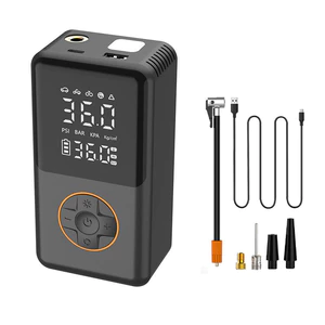 Nhỏ Nhỏ Di Động Không Dây Ô Tô Hộ Gia Đình Bơm Lốp Xe Đạp Xe Điện Máy Bơm Không Khí Sạc Kho Báu