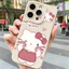 Ốp lưng iPhone Ốp máy ảnh silicon họa tiết Hello Kitty - iP 7/8/X/XS/XR/11/12/13/14/15/16/17/Plus/Air/Pro/Max