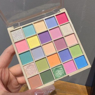 25 Màu Phấn Mắt May Mắn Macaron Bảng Màu Sân Khấu Trang Điểm Mịn Lấp Lánh Ngọc Trai Phấn Mắt Mỹ Phẩm