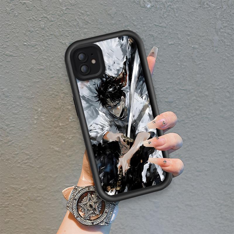 Áp dụng cho iPhone 11 12 13 Pro Max Vỏ điện thoại mềm cầm tay bằng silicon hoạt hình TPU Yuta Okkotsu Jujutsu Kaisen Sinh viên Angel Eye Ốp lưng chống sốc